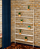 Стеллаж Кедр Пол-стена, 6 полок 